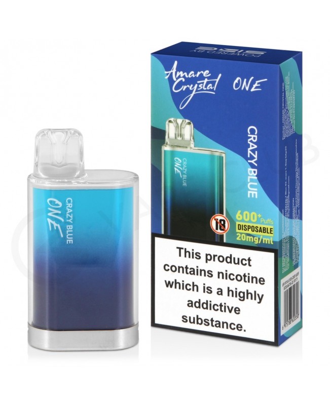 Crazy Blue Amare Crystal One Disposable Vape