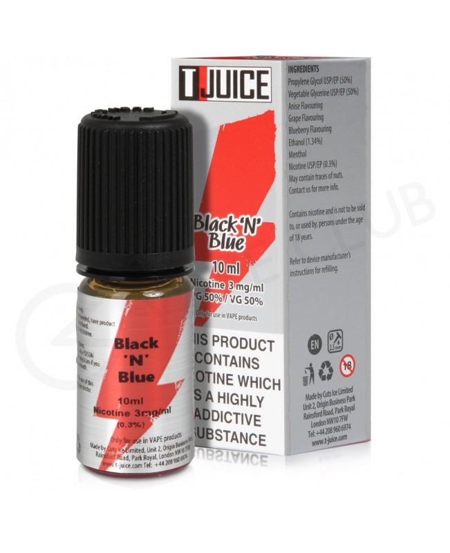 Black 'n' Blue E-Liquid by TJuice