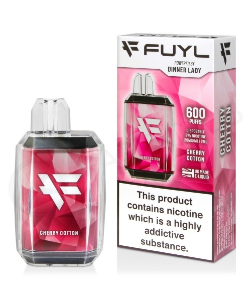 Cherry Cotton Fuyl by Dinner Lady Disposable Vape