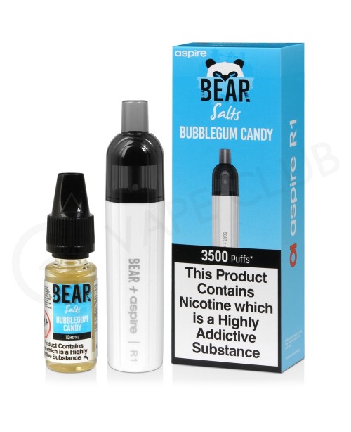 Bubblegum Candy Bear Aspire R1 Disposable Vape