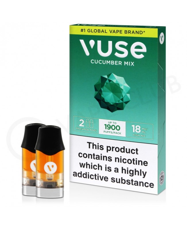 Cucumber Mix Nic Salt ePod Prefilled Pod by Vuse