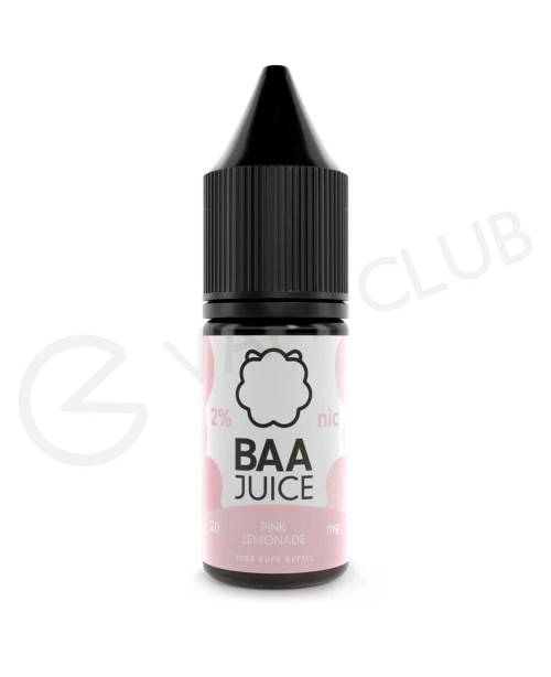 Pink Lemonade Nic Salt E-Liquid by Baa Juice