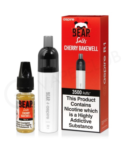 Cherry Bakewell Bear Aspire R1 Disposable Vape