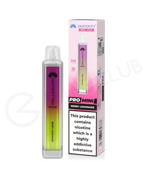 Berry Lemonade Hayati Pro Mini 600 Disposable Vape