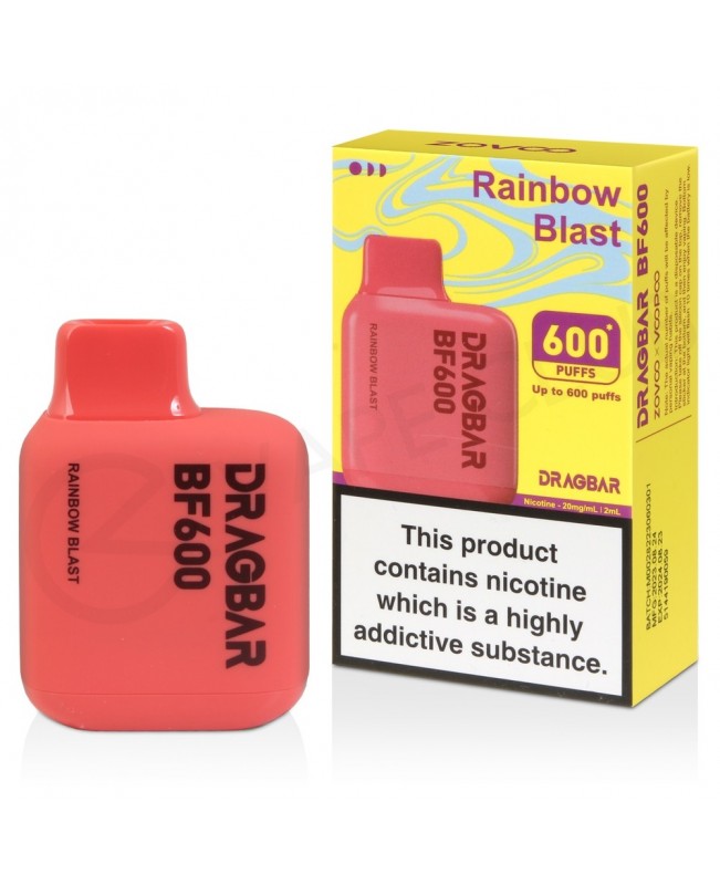 Rainbow Blast Drag Bar BF600 Disposable Vape