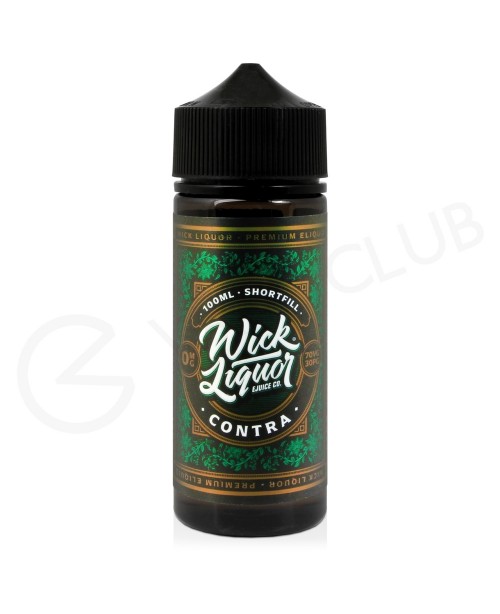 Contra Shortfill E-liquid by Wick Liquor 100ml