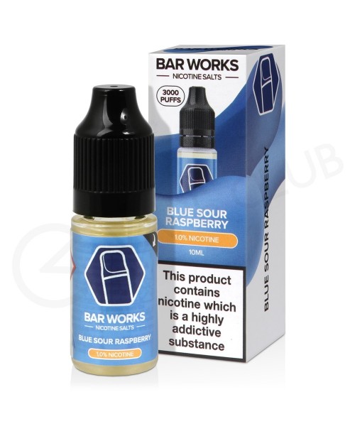 Blue Sour Raspberry Nic Salt E-Liquid by Bar Works