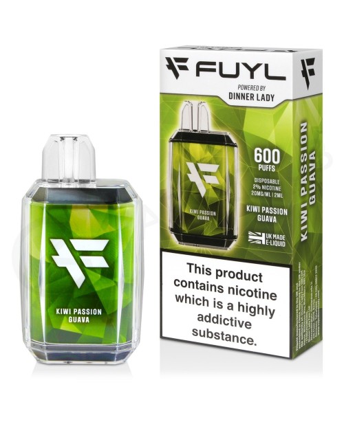 Kiwi Passion Guava Fuyl by Dinner Lady Disposable ...