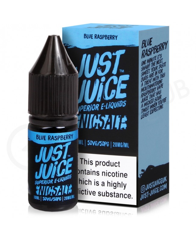 Blue Raspberry Nic Salt E-liquid by Just Juice