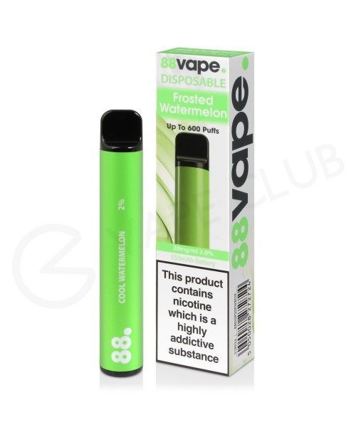 Frosted Watermelon 88Vape Disposable Device