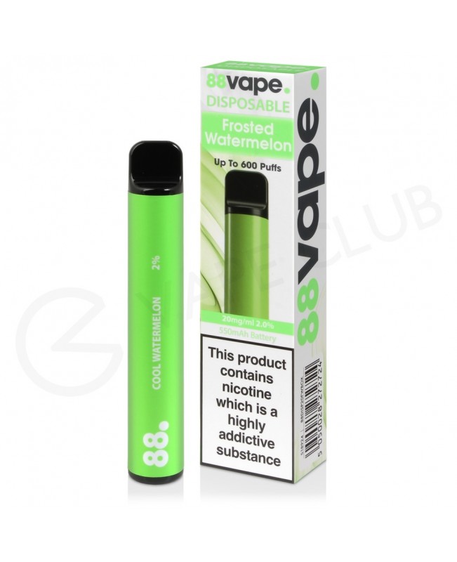 Frosted Watermelon 88Vape Disposable Device