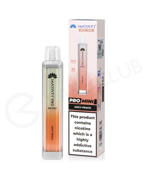 Juicy Peach Hayati Pro Mini 600 Disposable Vape