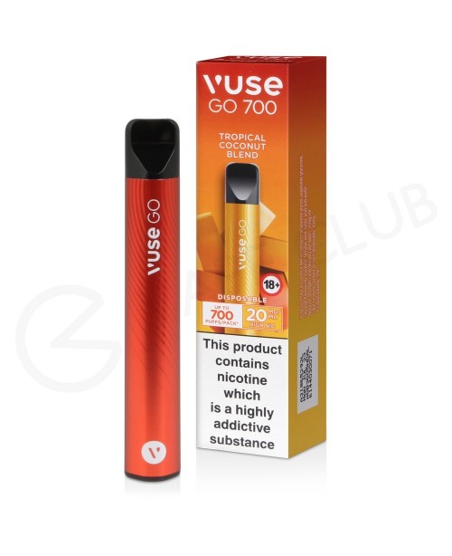 Tropical Coconut Blend Vuse Go 700 Disposable Vape