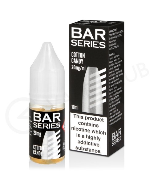 Cotton Candy Nic Salt E-Liquid by Bar Series