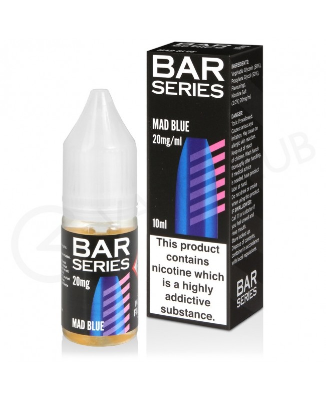 Mad Blue Nic Salt E-Liquid by Bar Series