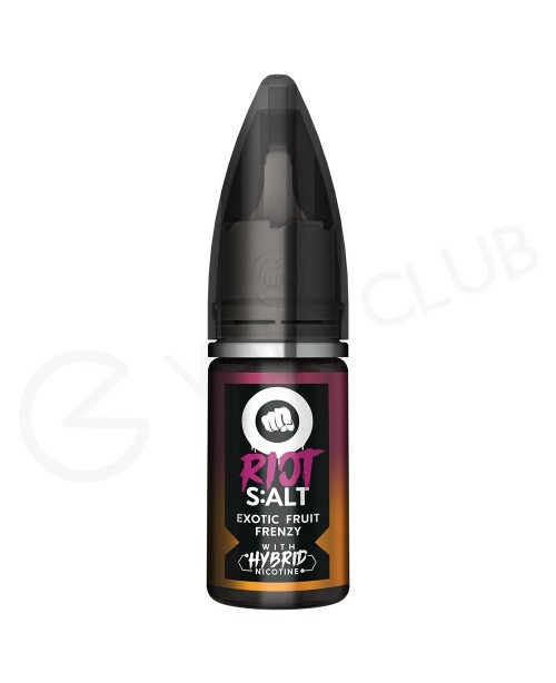 Exotic Fruit Frenzy Hybrid Salt E-Liquid by Riot S...