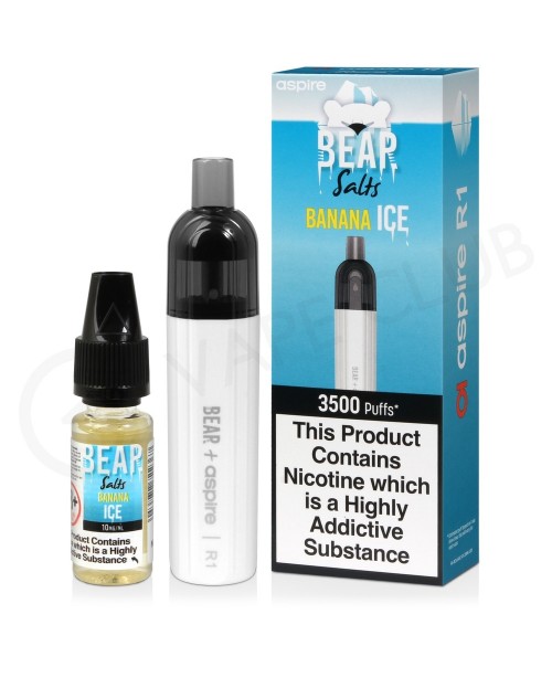 Banana Ice Bear Aspire R1 Disposable Vape