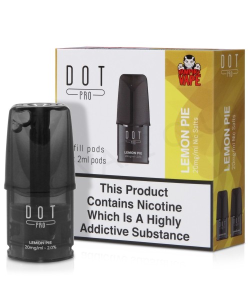 Lemon Pie Dot Pro Prefilled Pod by Vampire Vape