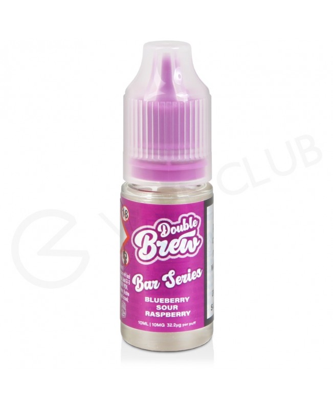 Blueberry Sour Raspberry Nic Salt E-Liquid by Double Brew