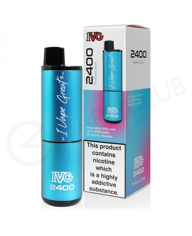 Professor Blue IVG 2400 Disposable Vape