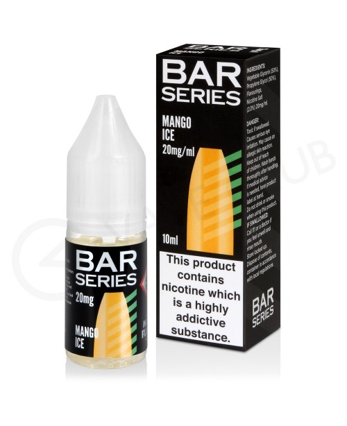 Mango Ice Nic Salt E-Liquid by Bar Series