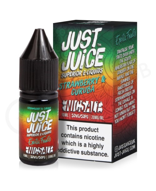 Strawberry & Curuba Nic Salt E-Liquid by Just ...