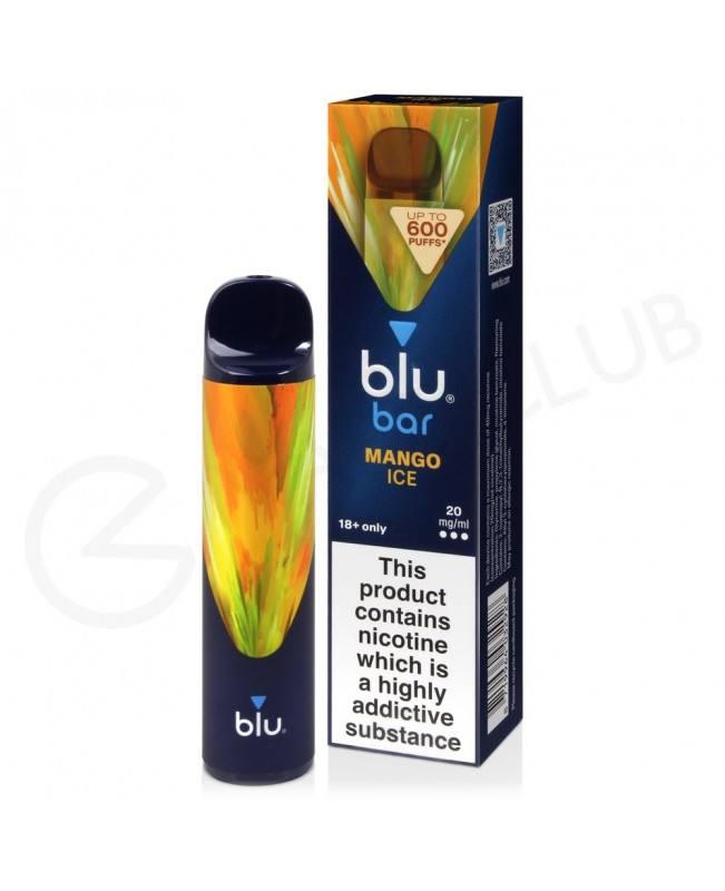 Mango Ice Blu Bar Disposable Vape