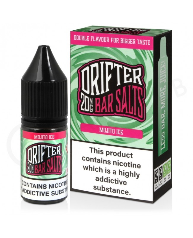 Mojito Ice Nic Salt E-Liquid by Drifter Bar Salts