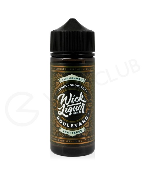 Boulevard Shattered Shortfill E-liquid by Wick Liq...