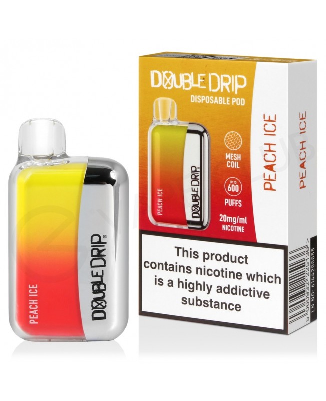 Peach Ice Double Drip Disposable Vape