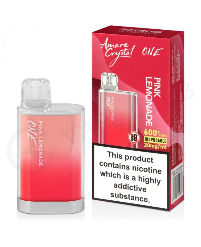 Pink Lemonade Amare Crystal One Disposable Vape