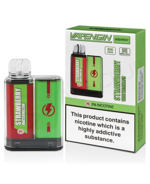 Strawberry Watermelon Vapengin Mercury Disposable ...