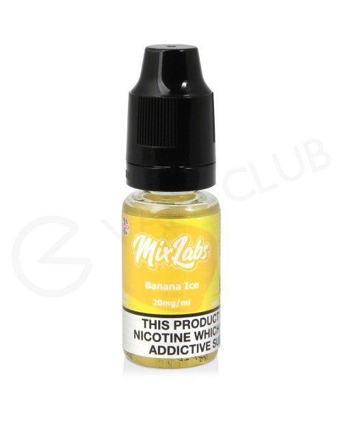 Banana Ice Nic Salt E-Liquid by Mix Labs