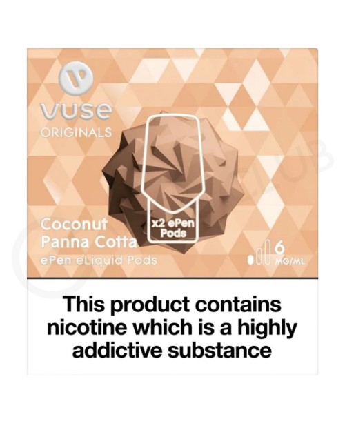 Coconut Cream ePen Prefilled Vape Pod by Vuse