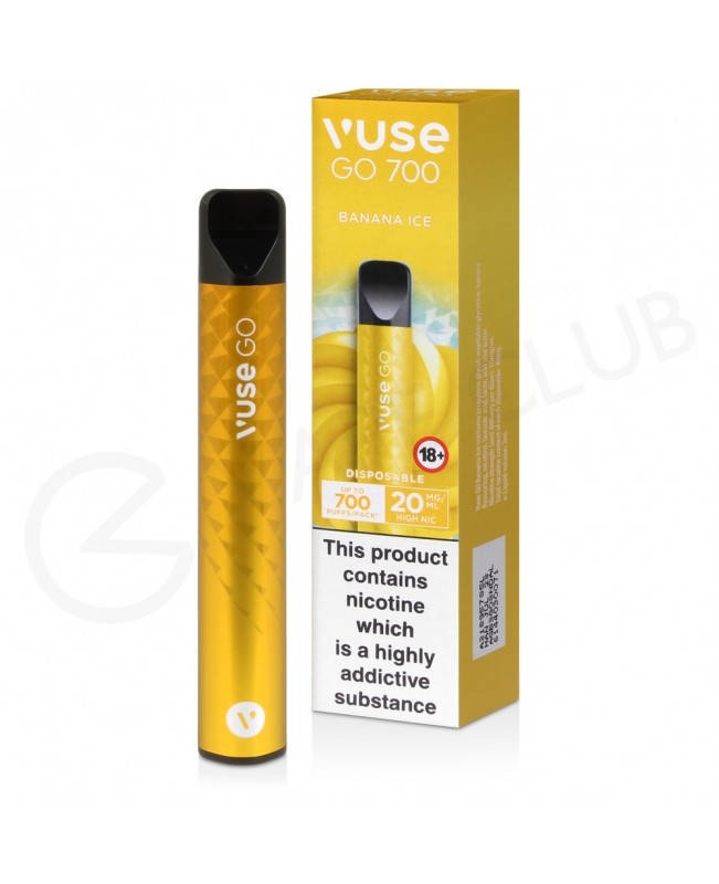 Banana Ice Vuse Go 700 Disposable Vape