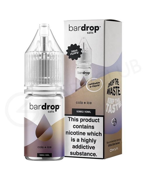 Cola Ice Nic Salt E-Liquid by Bar Drop Salts