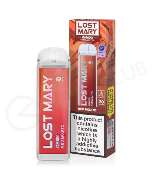 Red Mojito Lost Mary QM600 Disposable Vape