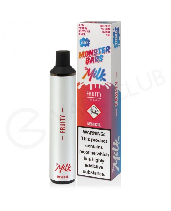 Fruity Milk Monster Bar Disposable Vape