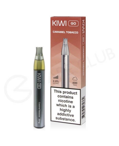 Caramel Tobacco Kiwi Go Disposable Vape