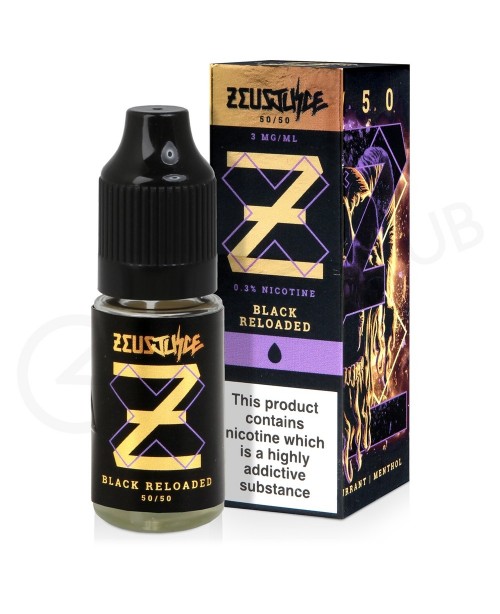 Black Reloaded E-Liquid by Zeus Juice