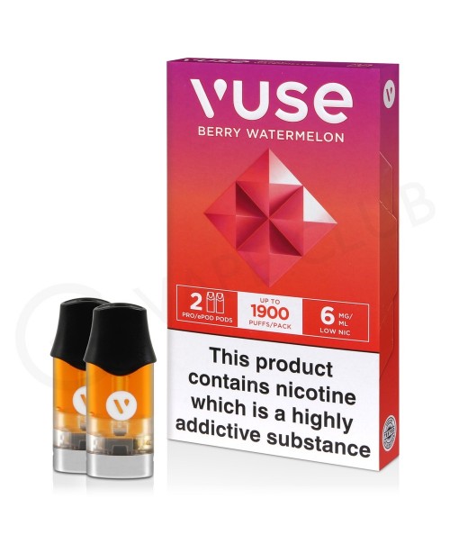 Berry Watermelon Nic Salt Epod Prefilled Pod by Vu...