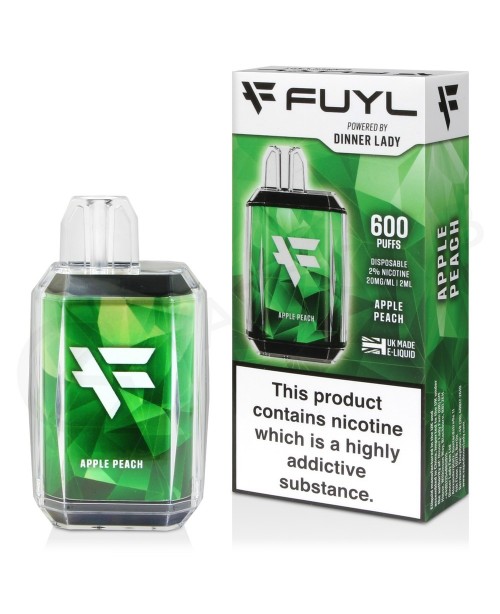 Apple Peach Fuyl by Dinner Lady Disposable Vape