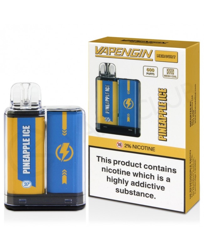 Pineapple Ice Vapengin Mercury Disposable Vape