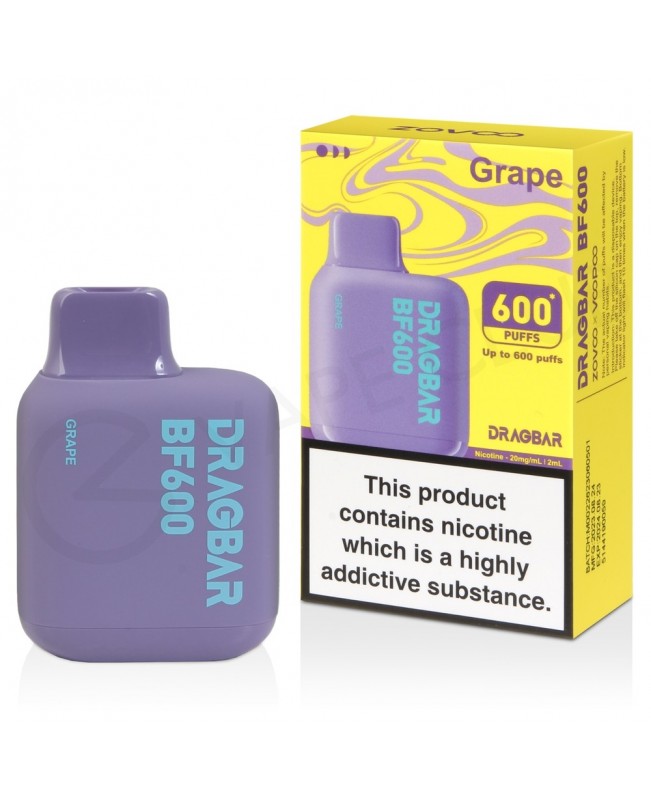 Grape Drag Bar BF600 Disposable Vape