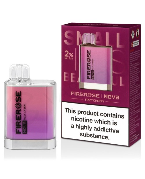 Fizzy Cherry Elux Firerose Nova 600 Disposable Vap...