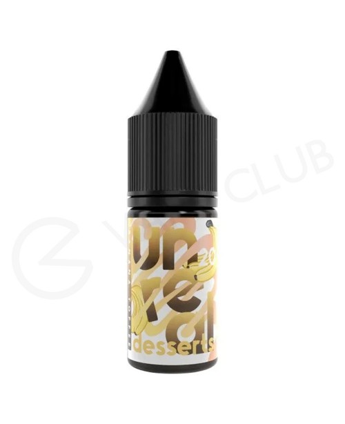 Banana Toffee Nic Salt E-Liquid by Unreal Desserts