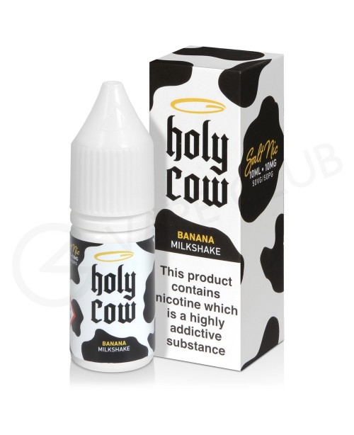 Banana Milkshake Nic Salt E-Liquid by Holy Cow