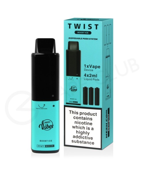 Boost Ice Happy Vibes Twist 2400 Disposable Vape