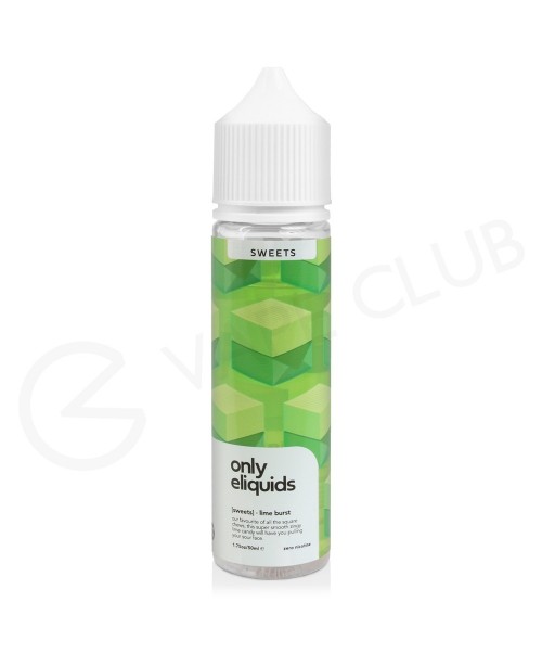 Lime Burst Shortfill E-Liquid by Only Eliquids Swe...