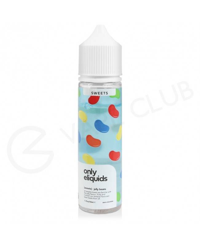 Jelly Beans Shortfill E-Liquid by Only Eliquids Sweets 50ml